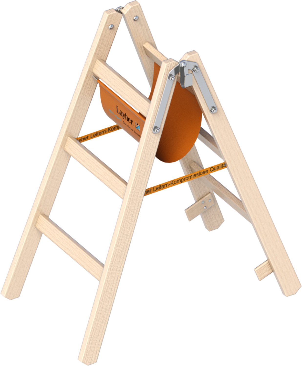 Layher Holzstehleiter 1038  
