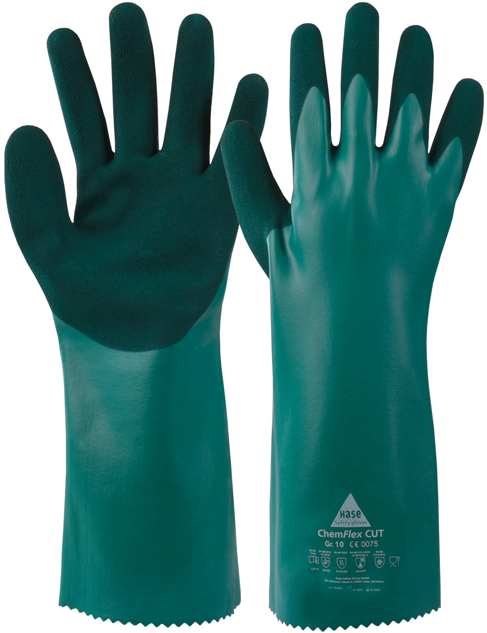 HASE Chemikalienhandschuh "ChemFlex 35 Cut" Nr. 907000