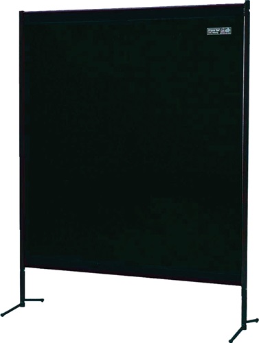 Schutzwand TransEco Kompakt H.1870mm B.1450mm 1-teilig,mobil T75 dunkelgrün
