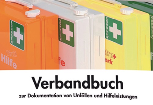 Verbandbuch DIN A5 Dok. von Betriebsunfällen