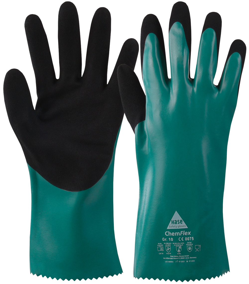 HASE Chemikalienhandschuh "ChemFlex 30" Nr. 905100