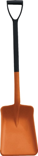 Allzweckschaufel PP orange Blattmaß 350 x 260 x 80 mm