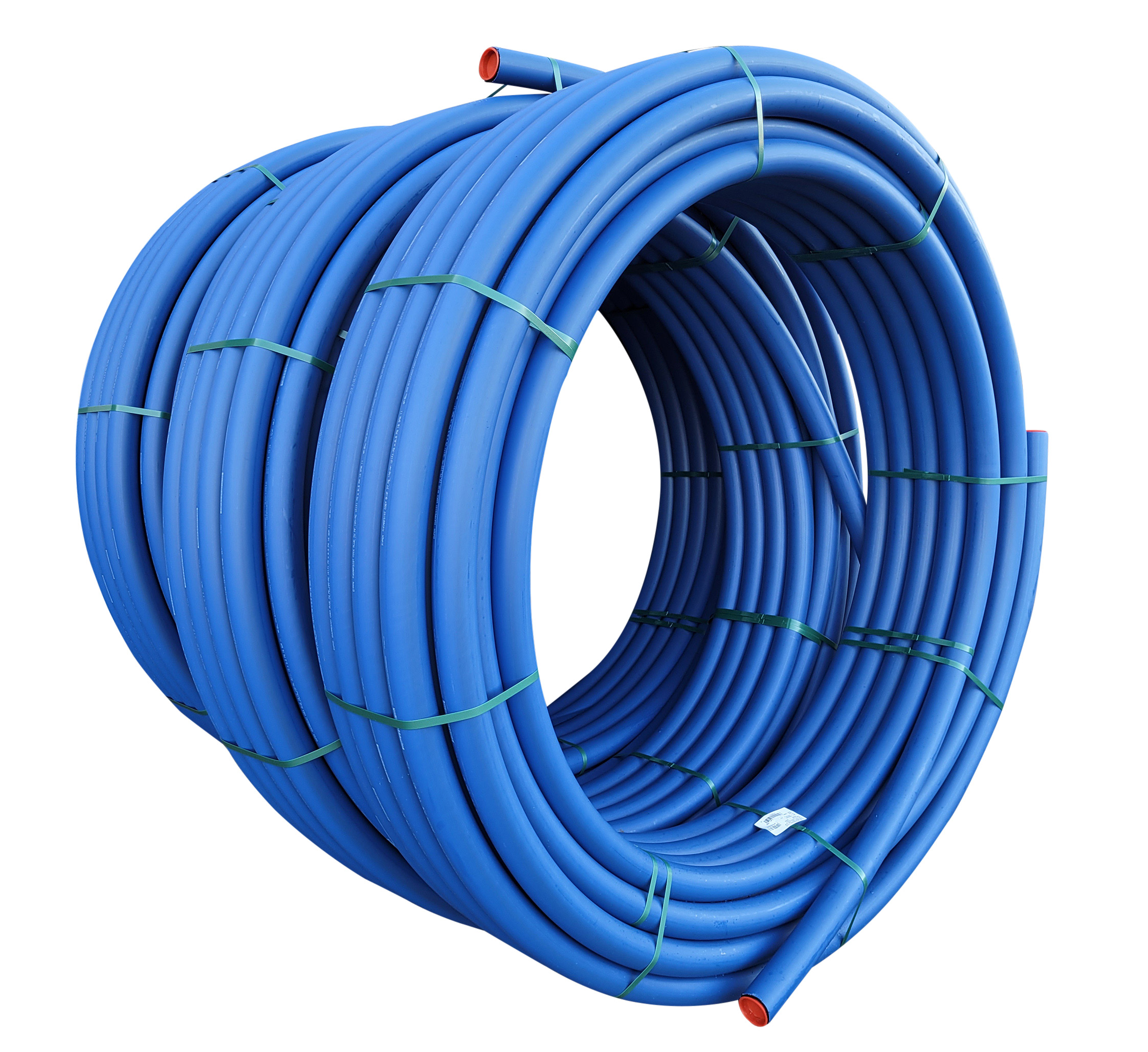 PE-Rohre TW in Ringen a` 100 mtr PE 100 RC 32/3,0 PN 16 - SDR 11 - blau