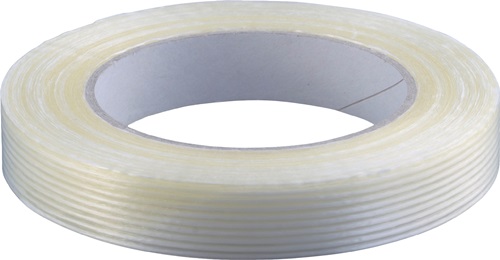 Filamentband farblos L.50 m B.25 mm Rl.
