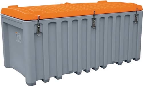 Werkzeugbox B1700 x T840 x H800 mm PE grau/orange 750l