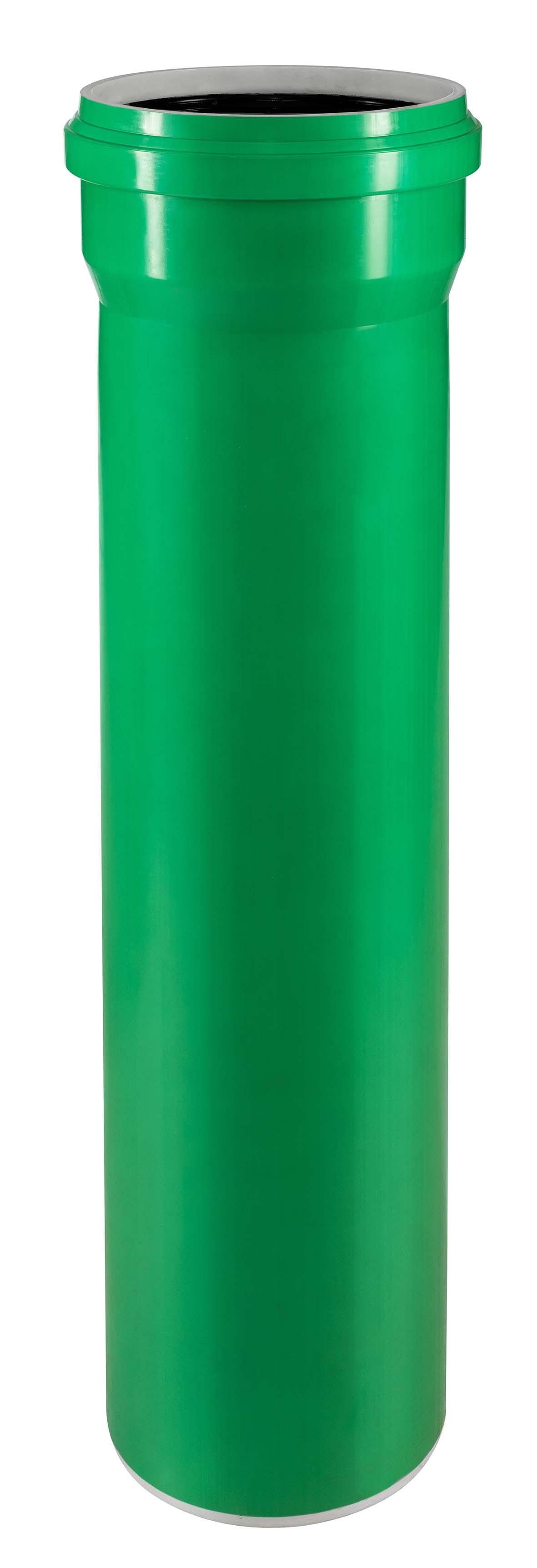 KG-2000 PP SN 10 Rohr (grün) DN 125 Länge 1 m
