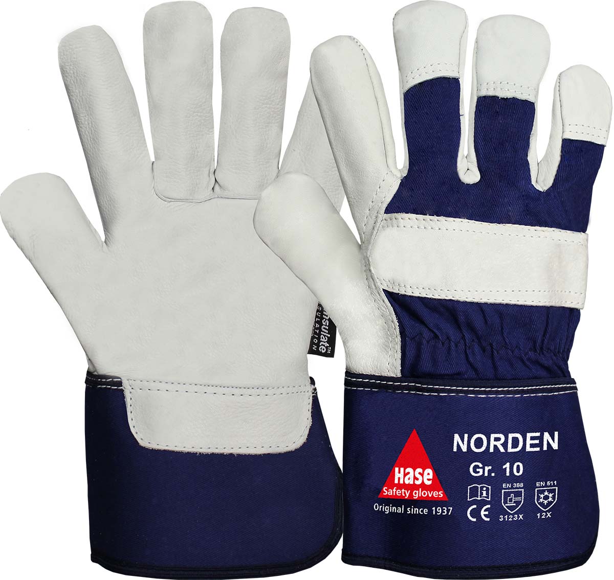 HASE Winter-/Arbeitshandschuh "Norden" Nr. 205500, VPE: 6 PA