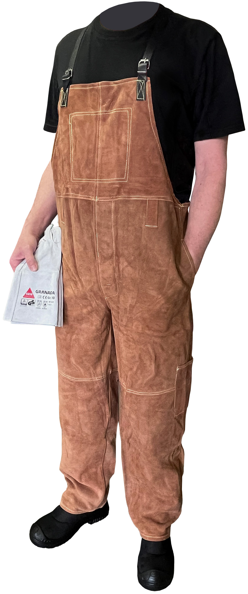 HASE Schweißerlatzhose "Bury Brown" Nr. 695800