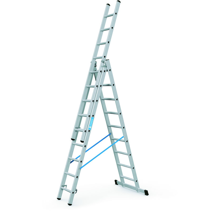 ZARGES Skymaster DX Gebördelte Mehrzweckleiter, 3-teilig