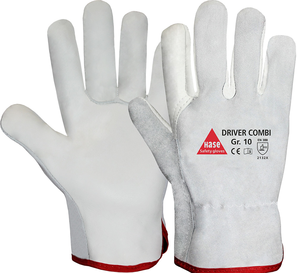 HASE Arbeitshandschuh "Driver Combi" Nr. 850530, VPE: 12 PA