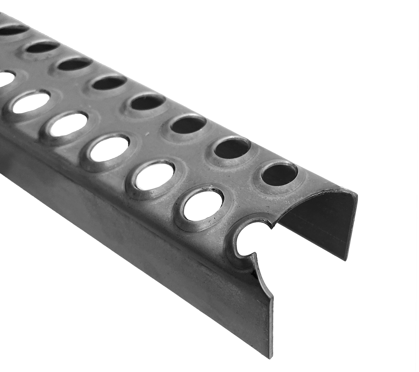 Leitersprosse Stahl (roh) unverzinkt LSP 50 R, 485/50/39/2 mm