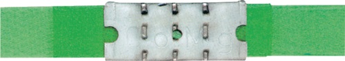 Verschlusshülse B13 x L33 mm für 13 mm PET-Umreifungsbänder verzinkt