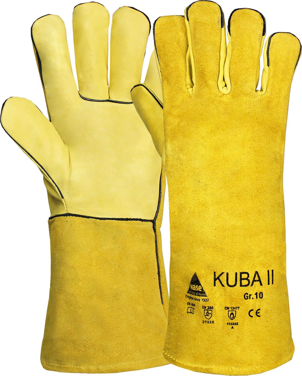 HASE Schweißerhandschuh "Kuba II" Nr. 302220, VPE: 6 PA