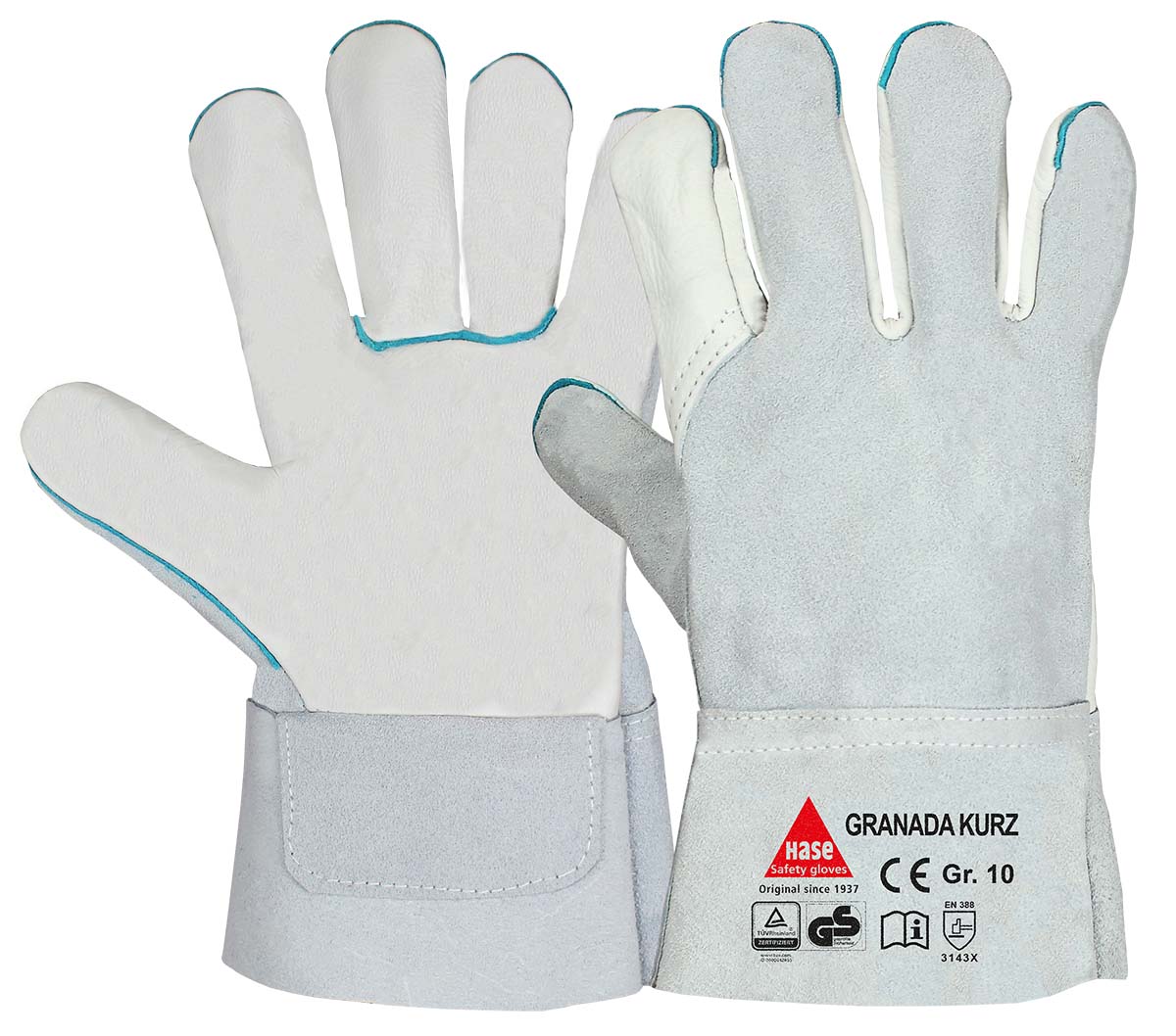 HASE Arbeitshandschuh "Granada Short" Nr. 100328, VPE: 6 PA