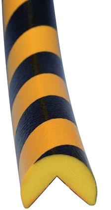 Eckschutz gelb-schwarz 1000 mm PUR-Schaum Typ A