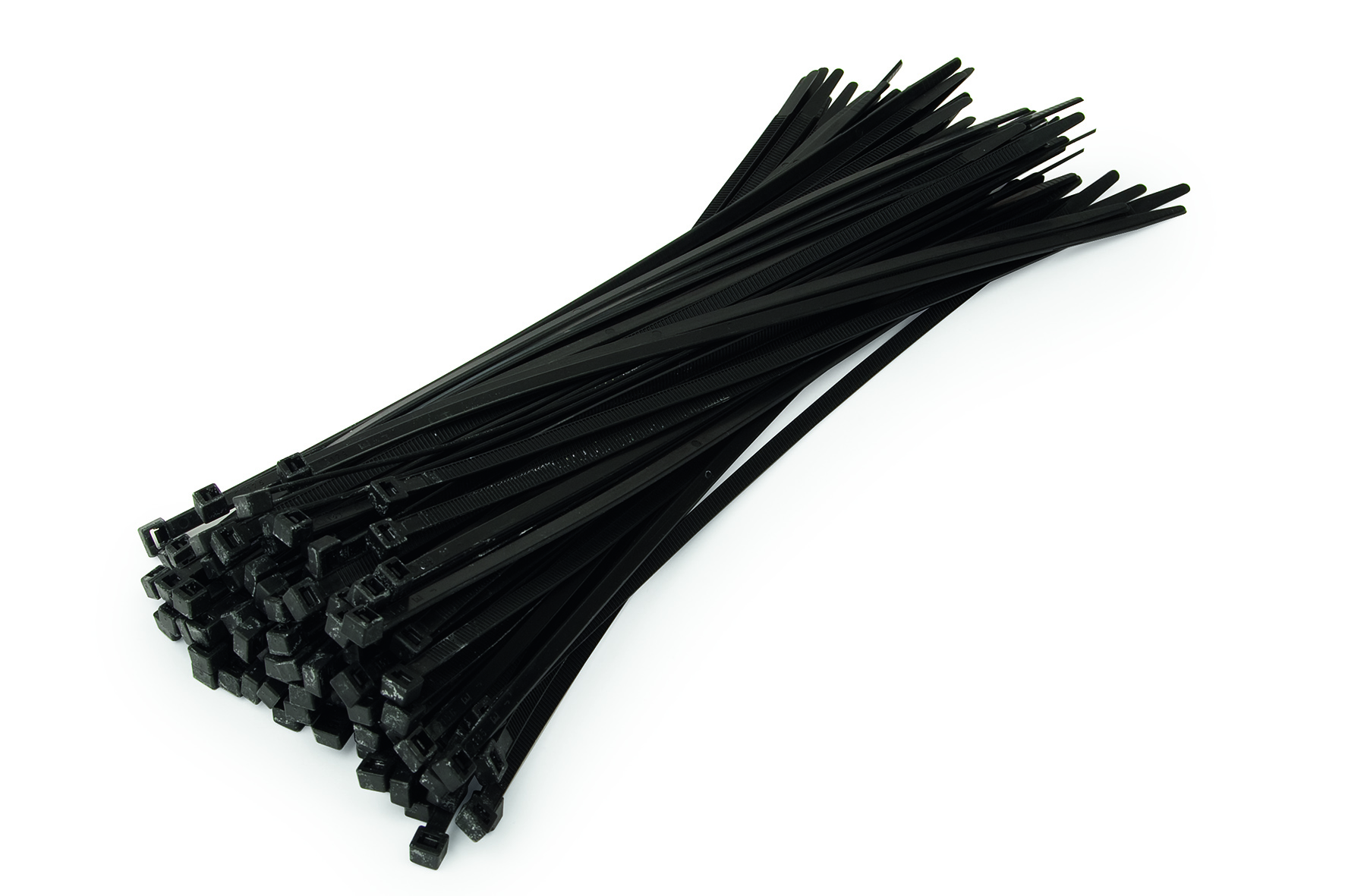 Kabelbinder Polyamid 6.6 schwarz, nicht UV-beständig  