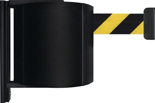 Gurtkassette schwarz f.Gurt-L.22m schwarz/gelb z.Wm