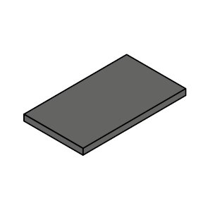 Alu Verbundplatte beidseitig  0,25, 3 mm x 1500 mm x 3050 mm  