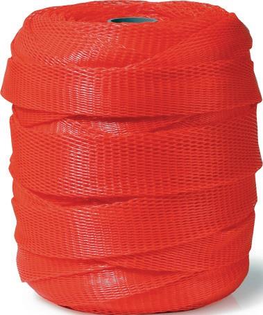 Kunststoff-Schutznetz für 80-130 mm L.100 m rot