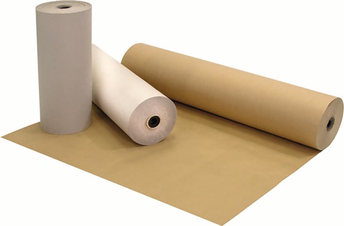 Packpapier L.325 m B.500 mm Natron-Mischpapier 80g/m²