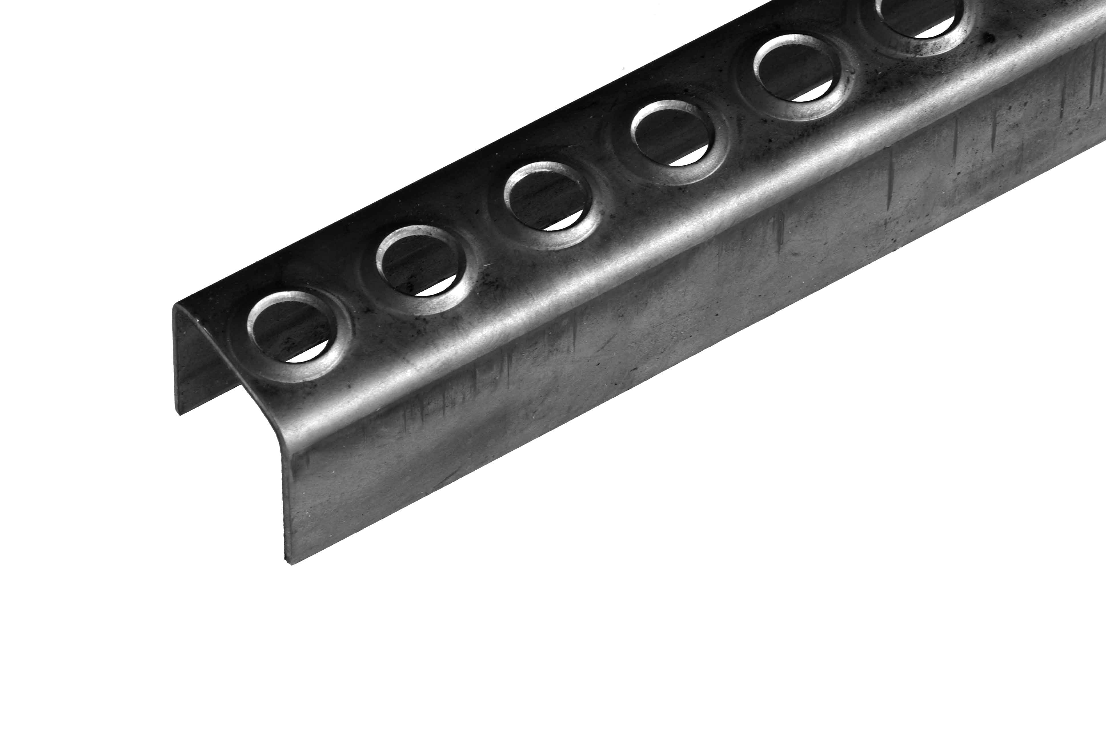 Leitersprosse Stahl (roh) unverzinkt LSP 35 x 2000 mm, 35/34/2 mm